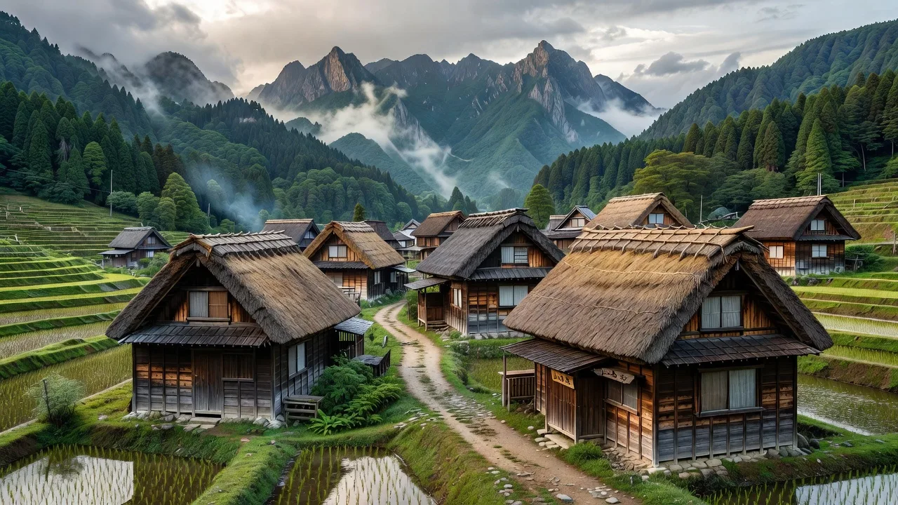 飛騨山村
